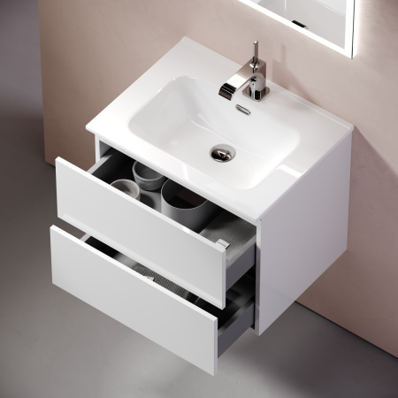Тумба под раковину Sancos Urban UR60W 60х50 подвесная цвет белый